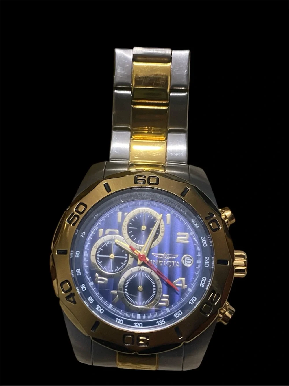 Set of 3 Men's Invicta Chronograph Watches